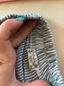 Free People Stripes Blue White Shorts Size XS - photo 3