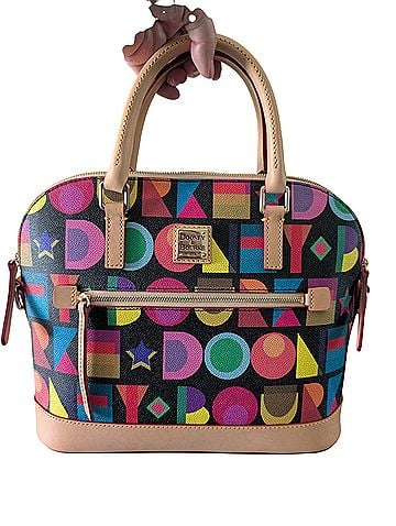 Dooney & Bourke Leather Satchel (view 1)