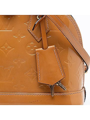 Louis Vuitton Monogram Vernis Alma BB (view 2)