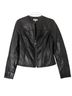 Barneys New York 100% Leather 100% Polyester Black Jacket Size S - photo 1