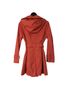 MICHAEL Michael Kors Orange Trenchcoat Size S - photo 2