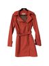 MICHAEL Michael Kors Orange Trenchcoat Size S - photo 1