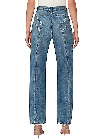 7 For All Mankind Star Panel Easy Straight Jeans (view 2)