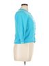 L.L.Bean 100% Cotton Blue L.L.Bean Cardigan Size M - photo 3