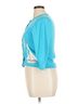 L.L.Bean 100% Cotton Blue L.L.Bean Cardigan Size M - photo 4