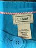 L.L.Bean 100% Cotton Blue L.L.Bean Cardigan Size M - photo 6