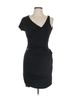Just Cavalli Solid Black Cocktail Dress Size 12 - photo 1