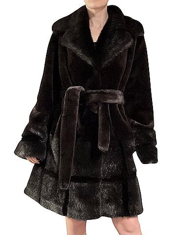 Kristen Blake Faux Fur Jacket (view 2)