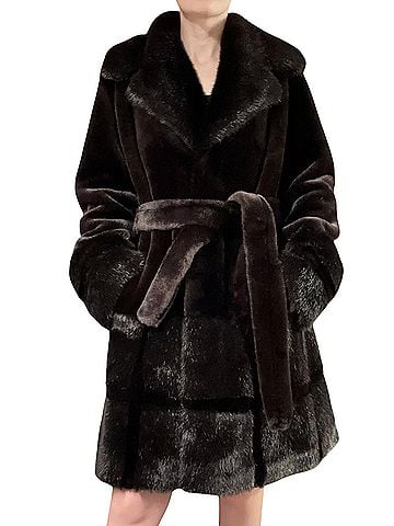 Kristen Blake Faux Fur Jacket (view 1)