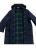 England Plaid Blue Green Yellow Coat Size XL - photo 2