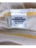 Drew Stripes White Yellow Jumpsuit Size S - photo 6