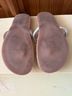 Jack Rogers 100% Leather White Brown Flip Flops Size 8 - photo 6