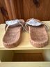 Jack Rogers 100% Leather White Brown Flip Flops Size 8 - photo 4