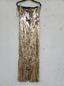 ASOS 100% Polyester Gold Cocktail Dress Size 12 - photo 4