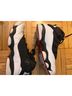 Jordan Black White Red Sneakers Size 9 1/2 - photo 5