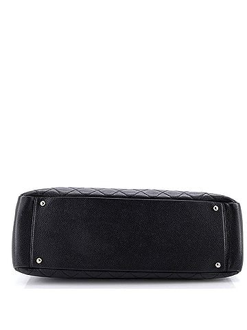 Chanel Grand Shopping Tote Quilted Caviar XL (view 2)