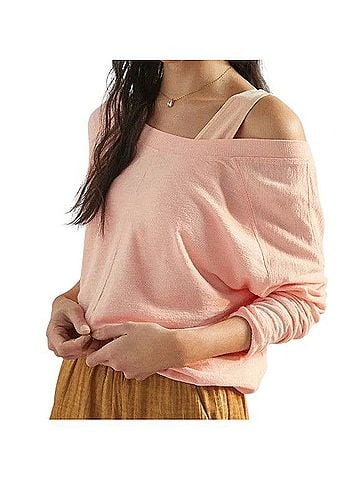 Anthropologie Dreamer Cross-Back Pullover Pullover Sweater (view 1)