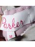 Parker 100% Silk 100% Polyester Floral Pink White Blouse Size M - photo 3