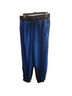Free People 100% Polyester Blue Track Pants Size S - photo 1