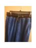 Free People 100% Polyester Blue Track Pants Size S - photo 7