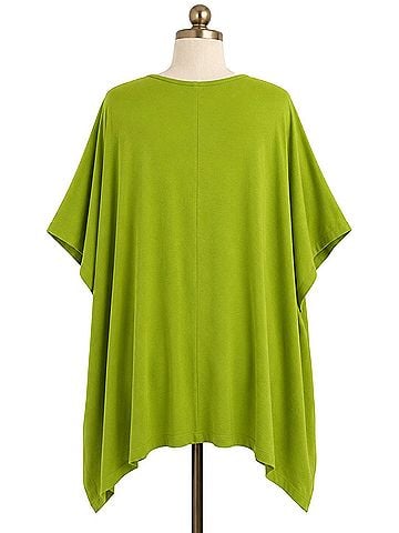 bryn WALKER Baxter Tunic Organic Short Sleeve Blouse (view 2)