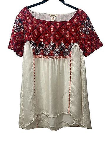 Sundance Global Nomad Short Sleeve Blouse (view 2)