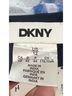 DKNY Floral Blue White Casual Dress Size 12 - photo 4