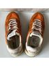 Autry 100% Suede Orange Sneakers Size EU 41 - photo 5