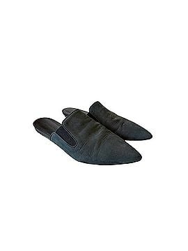 Jenni Kayne Smooth Leather Pointed Toe Mule Slide Flat Flats (view 1)