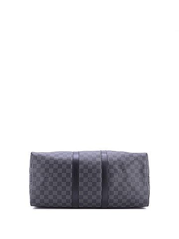 Louis Vuitton Keepall Bandouliere Bag Damier Graphite 45 (view 2)