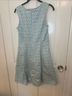 Boden Print Blue White Casual Dress Size 8 - photo 6