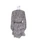 Express 100% Polyester Print Black Pink Casual Dress Size S - photo 2