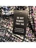 Express 100% Polyester Print Black Pink Casual Dress Size S - photo 7