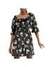 Hutch Floral Black Casual Dress Size L - photo 1