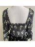 Hutch Floral Black Casual Dress Size L - photo 9