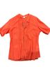 Caslon Red Short Sleeve Blouse Size M - photo 1