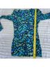 Ganni Floral Blue Green Long Sleeve Turtleneck Size S - photo 7