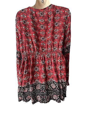 Nostalgia Long Sleeve Blouse (view 2)