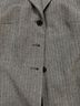 Ann Taylor Houndstooth Black White Blazer Size 6 - photo 4