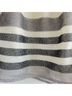 BCBGeneration 100% Polyester Stripes White Silver Black Dressy Shorts Size 2 - photo 4