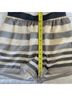 BCBGeneration 100% Polyester Stripes White Silver Black Dressy Shorts Size 2 - photo 6