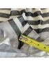 BCBGeneration 100% Polyester Stripes White Silver Black Dressy Shorts Size 2 - photo 7