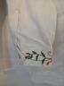 Victor Costa 97% Cotton 3% Spandex 100% Polyester Floral White Jacket Size XS - photo 8