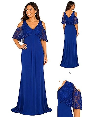 Carmen Marc Valvo Infusion Cocktail Dress (view 1)