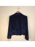 Charter Club 100% Cotton 100% Rayon Blue Blazer Size 10 - photo 4
