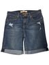 Levi's Blue Denim Shorts Size 14 - photo 1