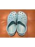 Crocs Blue Flip Flops Size 7 - photo 4