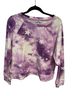 Wildfox Stars Purple White Long Sleeve T-Shirt Size M - photo 1