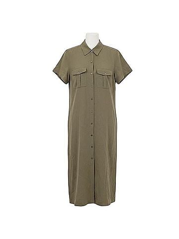 Lord & Taylor Shirt Dress Casual Dress (view 1)