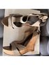 Belle Tan Wedges Size 8 - photo 7